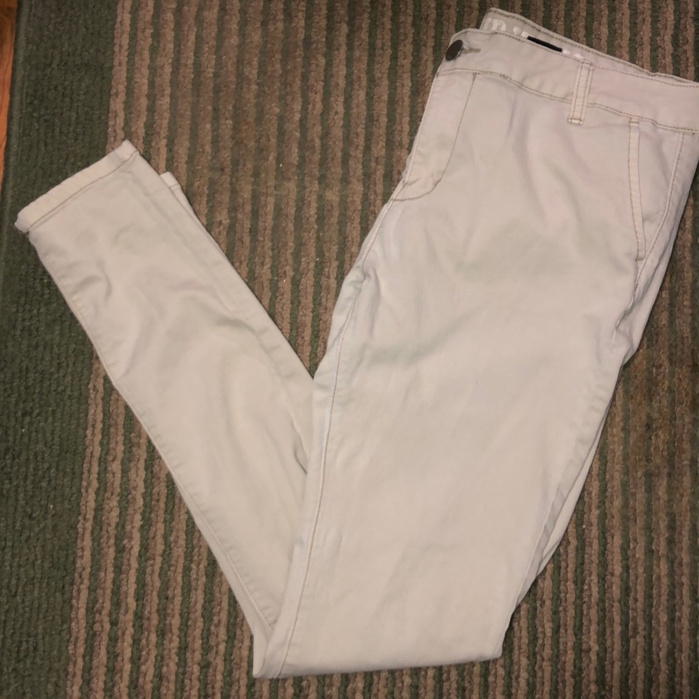 Tan jeans